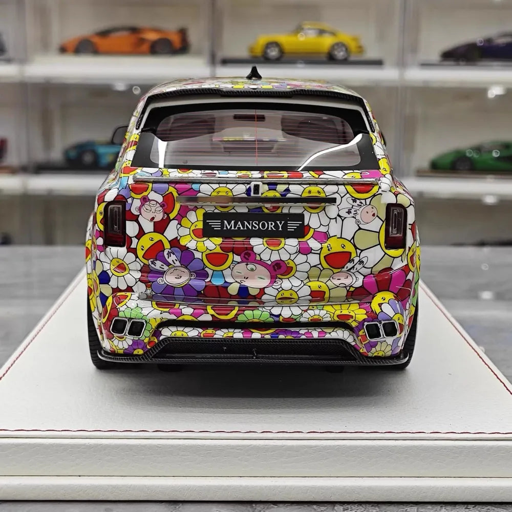 [NCM] 1:18 Rolls-Royce 2018 Cullinan Mansory Graffiti Model Car Resin
