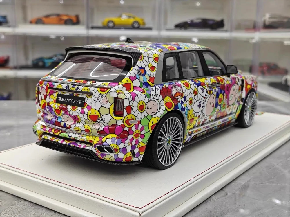 [NCM] 1:18 Rolls-Royce 2018 Cullinan Mansory Graffiti Model Car Resin