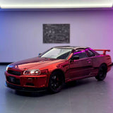 Nissan 1999 Skyline GT-R R34 Metallic rood 1:24 – diecast displaymodel