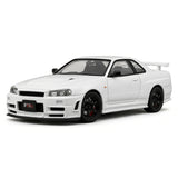 Nissan 1999 Skyline GT-R R34 wit 1:24 – diecast displaymodel