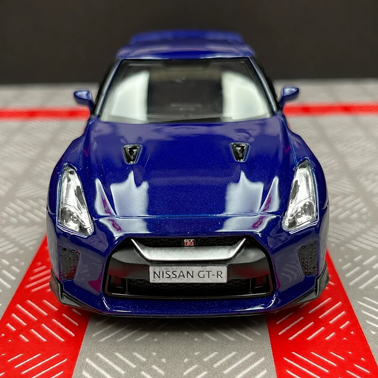 Nissan 2007 GT-R R35 블루 1:36 – 다이캐스트 디스플레이 모델 다이캐스트