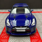 Nissan 2007 GT-R R35 블루 1:36 – 다이캐스트 디스플레이 모델 다이캐스트