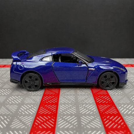 Nissan 2007 GT-R R35 بلو 1:36 – نموذج عرض مصبوب، مصبوب،
