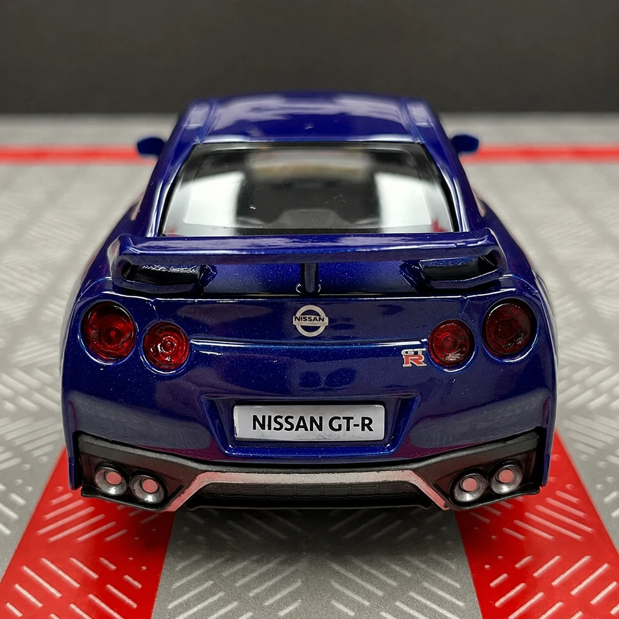 Nissan 2007 GT-R R35 블루 1:36 – 다이캐스트 디스플레이 모델 다이캐스트