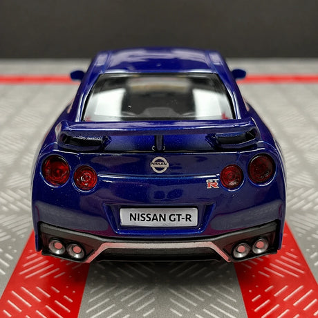 Nissan 2007 GT-R R35 بلو 1:36 – نموذج عرض مصبوب، مصبوب،