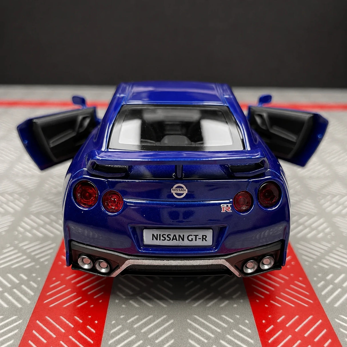 Nissan 2007 GT-R R35 블루 1:36 – 다이캐스트 디스플레이 모델 다이캐스트