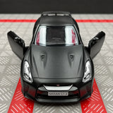 Nissan 2007 GT-R R35 무광 블랙 1:36 – 다이캐스트 디스플레이 모델 다이캐스트