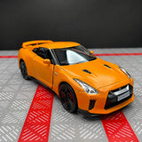 Nissan 2007 GT-R R35 오렌지 1:36 – 다이캐스트 디스플레이 모델 다이캐스트