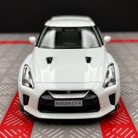 Nissan 2007 GT-R R35 وايت 1:36 – نموذج عرض مصبوب، مصبوب،