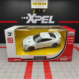 Nissan 2007 GT-R R35 أبيض 1:36 – نموذج عرض معدني مصبوب
