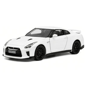 Nissan 2007 GT-R R35 أبيض 1:36 – نموذج عرض معدني مصبوب
