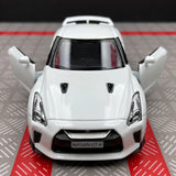 Nissan 2007 GT-R R35 أبيض 1:36 – نموذج عرض معدني مصبوب