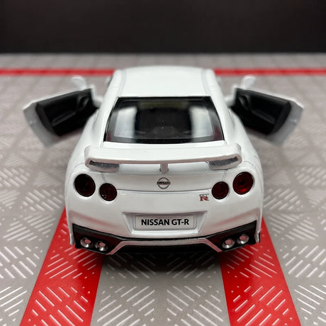 Nissan 2007 GT-R R35 وايت 1:36 – نموذج عرض مصبوب، مصبوب،
