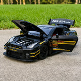 Nissan 2017 GT-R R35 zwart 1:24 – diecast displaymodel