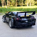 Nissan 2017 GT-R R35 LB Performance svart 1:32 – pressgjuten visningsmodell