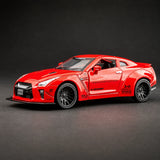 Nissan 2017 GT-R R35 LP Works röd 1:32 – pressgjuten visningsmodell