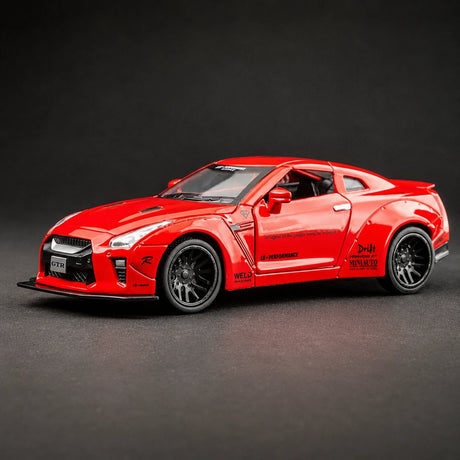 Nissan 2017 GT-R R35 LP Works Red 1:32 – Druckguss-Display-Modell Druckguss