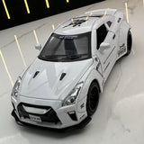 Nissan 2017 GT-R R35 LP Works White 1:32 – Druckguss-Display-Modell, Druckguss