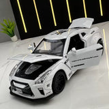 Nissan 2017 GT-R R35 LP Works White 1:32 – Druckguss-Display-Modell, Druckguss