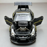 Nissan 2017 GT-R R35 Nismo Schwarze 1:32 – Druckguss-Display-Modell in Druckguss