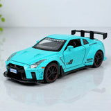 Nissan 2017 GT-R R35 Nismo blå 1:32 – pressgjuten visningsmodell