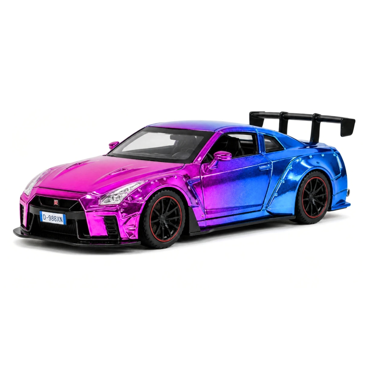 Nissan 2017 GT-R R35 Nismo Pink 1:32 – Druckguss-Display-Modell in Druckguss