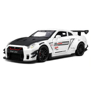 Nissan 2017 GT-R R35 wit 1:24 – modelauto van gegoten metaal voor presentatie