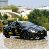 Nissan 2017 GT-R R35 Widebody zwart YS Design 1:24 – diecast displaymodel