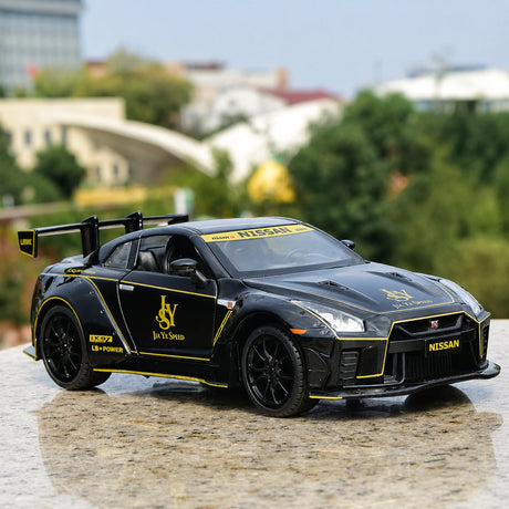 Nissan 2017 GT-R R35 Widebody zwart YS Design 1:24 – diecast displaymodel