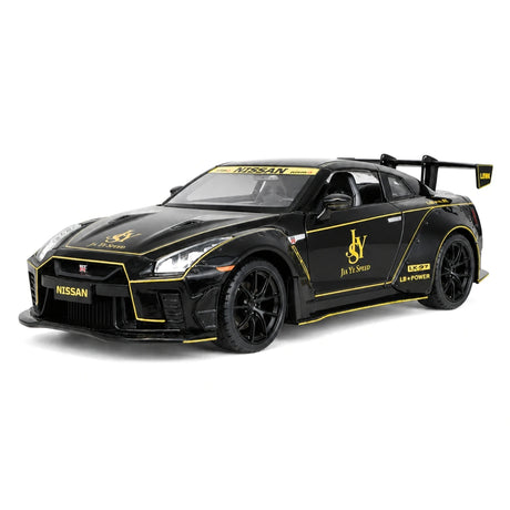 Nissan 2017 GT-R R35 Widebody zwart YS Design 1:24 – diecast displaymodel