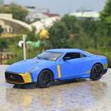 Nissan 2018 GT-R50 van Italdesign blauw 1:24 – diecast displaymodel