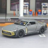Nissan 2018 GT-R50 von Italdesign Gray 1:32 – Druckguss-Display-Modell Druckguss