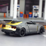 Nissan 2018 GT-R50 von Italdesign Gray 1:32 – Druckguss-Display-Modell Druckguss