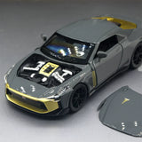 Nissan 2018 GT-R50 von Italdesign Gray 1:32 – Druckguss-Display-Modell Druckguss