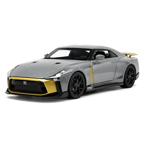 Nissan 2018 GT-R50 von Italdesign Gray 1:32 – Druckguss-Display-Modell Druckguss