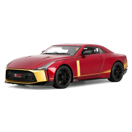 Nissan 2018 GT-R50 van Italdesign rood 1:24 – diecast displaymodel