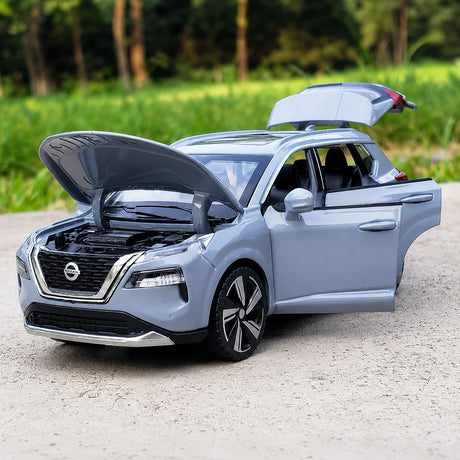 Nissan 2021 X-Trail Gray 1:32 – Druckguss-Display-Modell in Druckguss
