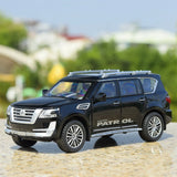 Nissan 2022 Patrol Y62 Black 1:32 – Druckguss-Display-Modell in Druckguss