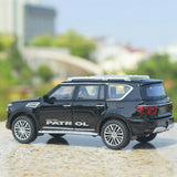 Nissan 2022 Patrol Y62 Black 1:32 – Druckguss-Display-Modell in Druckguss