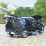 Nissan 2022 Patrol Y62 Black 1:32 – Druckguss-Display-Modell in Druckguss