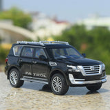 Nissan 2022 Patrol Y62 Black 1:32 – Druckguss-Display-Modell in Druckguss