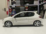 [Norev] 1:18 Peugeot 1998 206 White Model Car Die-Cast