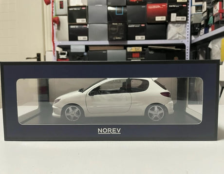 [Norev] 1:18 Peugeot 1998 206 White Model Car Die-Cast