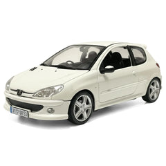 [Norev] 1:18 Peugeot 1998 206 White Model Car Die-Cast