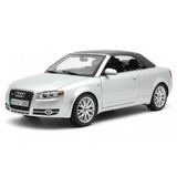 [Norev] 1:18 Audi 2006 A4 B7 3.2 Cabriolet Silver Model Car Die-Cast