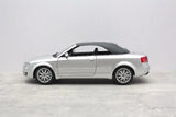 [Norev] 1:18 Audi 2006 A4 B7 3.2 Cabriolet Silver Model Car Die-Cast