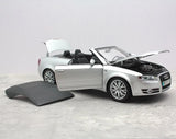 [Norev] 1:18 Audi 2006 A4 B7 3.2 Cabriolet Silver Model Car Die-Cast