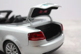 [Norev] 1:18 Audi 2006 A4 B7 3.2 Cabriolet Silver Model Car Die-Cast
