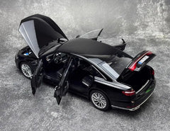 [Norev] 1:18 Audi 2018 A8L W12 Black Model Car Die-Cast