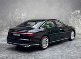 [Norev] 1:18 Audi 2018 A8L W12 Black Model Car Die-Cast